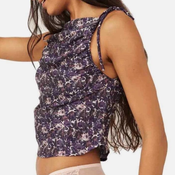 Free People Nights In Printed Cami - Picture 2 of 5